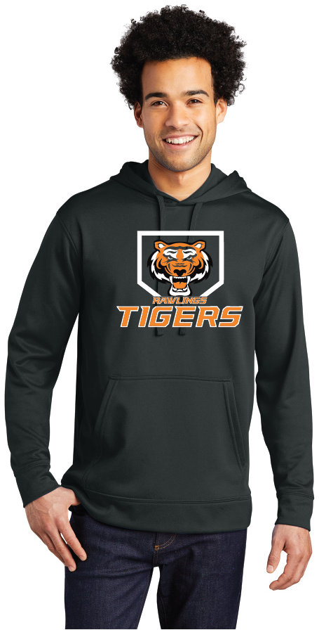 Men’s Adult Hooded Sweatshirt – CNY Rawlings Tigers